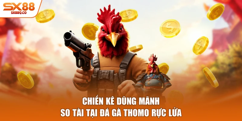 Chiến kê dũng mãnh so tài tại đá gà Thomo rực lửa